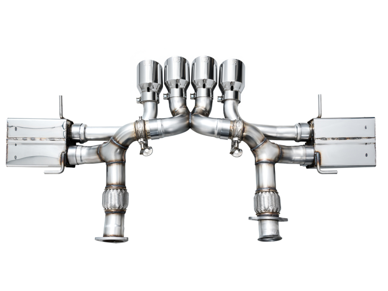 AWE Tuning 23-25 Chevrolet C8 Corvette Z06 5.5L SwitchPath Exhaust System - Chrome Silver Tips - Image 4