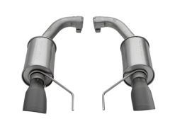 Alternative view of Roush 15-17 Mustang GT Black Tip Axle Back Exhaust