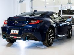AWE Touring Edition Exhaust for Subaru BRZ / Toyota GR86 / Toyota 86 / Scion FR-S - Vapor Blue Tips - Image 3