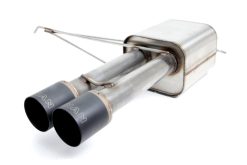 Dinan 14-24 Mini Cooper S (F55) 5-Door Free Flow Axleback Exhaust System - Black Tips - Image 3