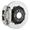 Brembo 08-14 C63 (Excl. Black Series) Rear GT BBK 4 Pist Cast 345x28 2pc Rotor Slotted Type3-Silver