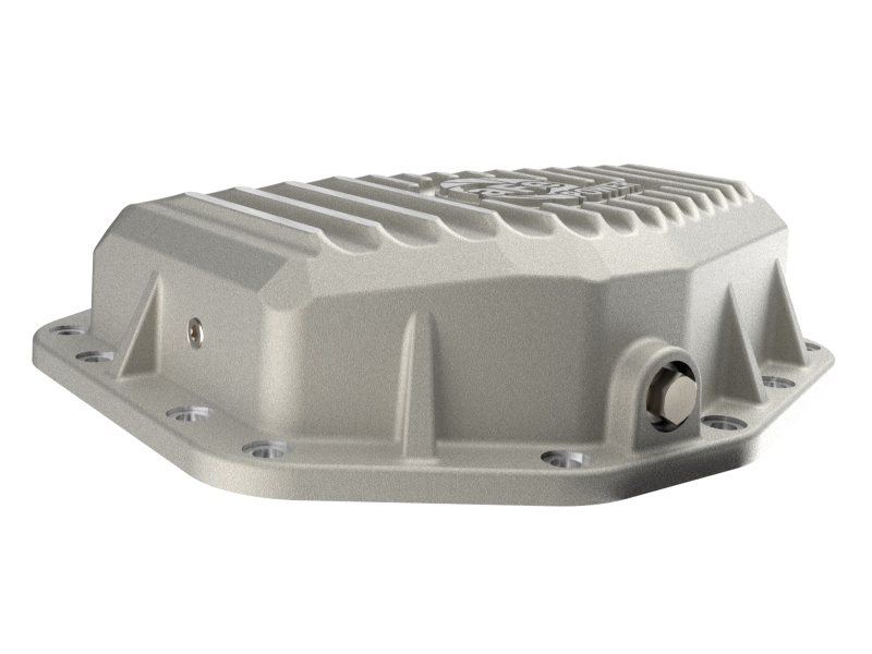 aFe 22-25 Ford Bronco Raptor V6 Rear Diff Cover - Raw w/ Machined Fins - Image 5