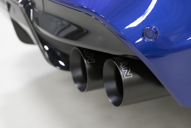 Dinan 20-26 BMW X5 M/X6 M (F95/F96) Valved Axleback Exhaust System - Black Tips - Image 9
