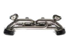 Alternative view of Akrapovic Porsche 911 Carrera /S/4/4S/GTS/Cabriolet/Targa/Dakar (992) Slip-On Line Titanium Exhaust