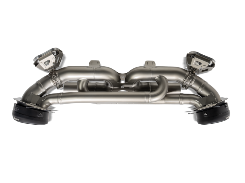 Akrapovic Porsche 911 Carrera /S/4/4S/GTS/Cabriolet/Targa/Dakar (992) Slip-On Line Titanium Exhaust - Image 2