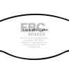 EBC 84-93 Toyota Pick-Up 1/2 Ton 2WD Greenstuff Front Brake Pads