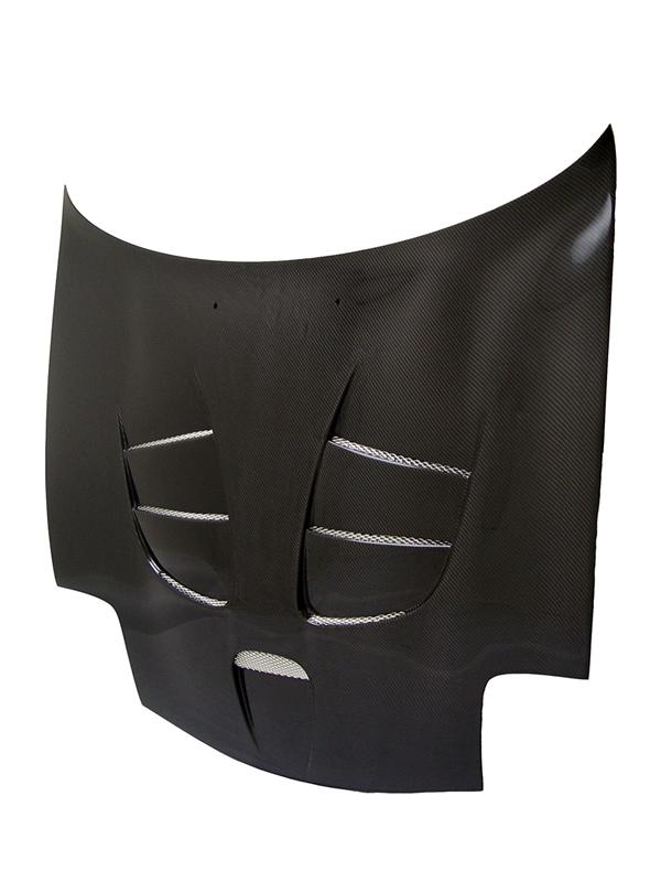 Seibon 93-96 Mazda RX-7 ST Carbon Fiber Hood - Image 2