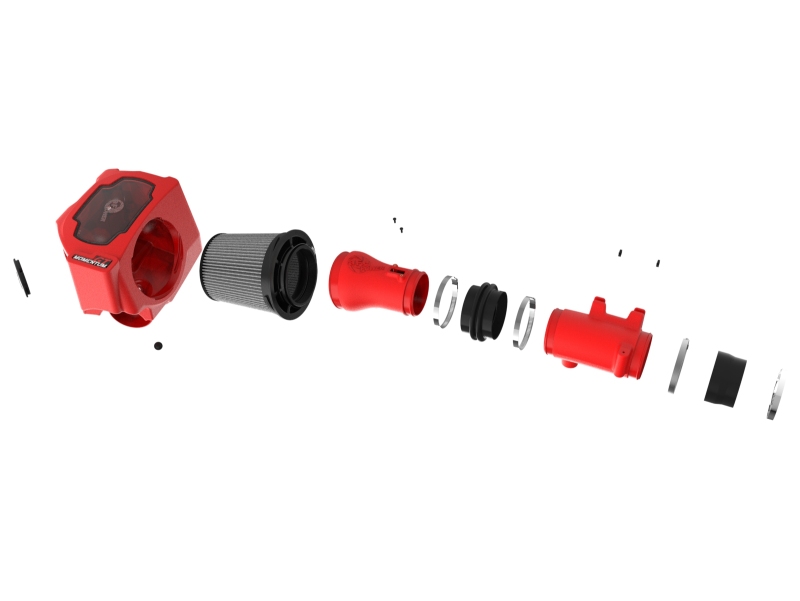 aFe 2025 RAM 1500 L6-3.0L (tt) Momentum GT Red Edition Cold Air Intake w/ Pro Dry S Filter (MOQ 12) - Image 2