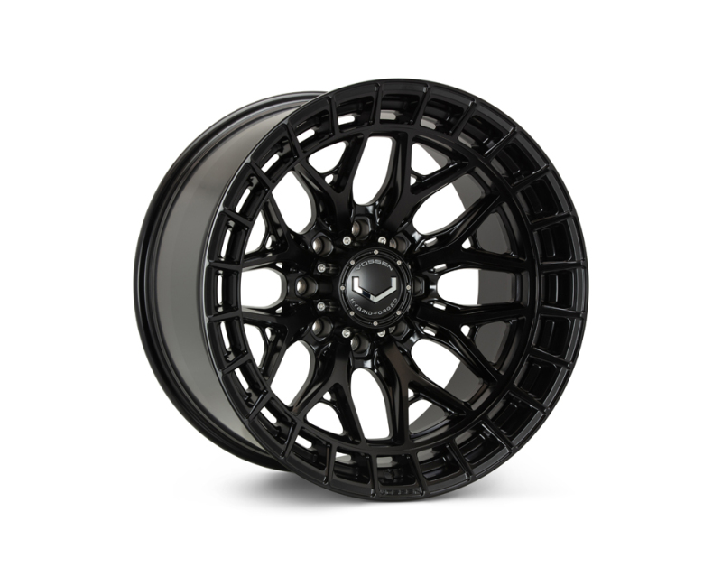 Vossen HFX-1 20x9 - 8x165.1 - ET0 - Deep Face - 125.1 - Satin Black Wheel
