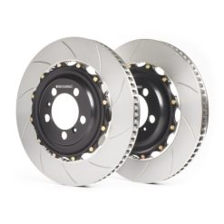 GiroDisc 03-09 Nissan 350Z (w/Brembo Calipers) 2-Piece Slotted Rear Rotors