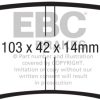 EBC 18-21 Mitsubishi Outlander Greenstuff Rear Brake Pads