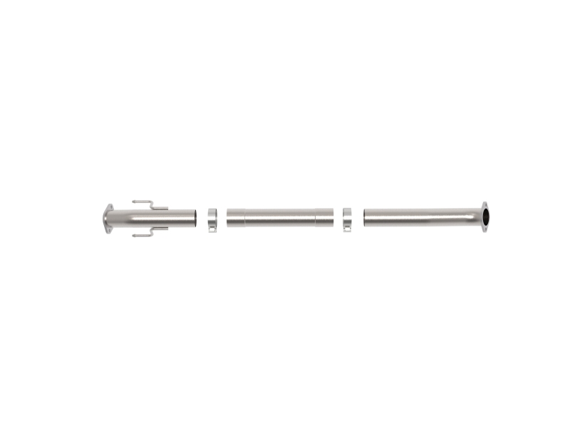 aFe Takeda 3in 304 Stainless Steel Mid-Pipe for 24-25 Kia K5 GT L4-2.5 (t) - Image 3