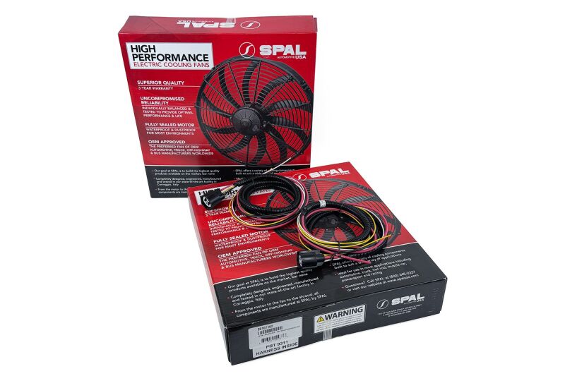 CSF Motorsport Radiator with Shroud - 14in SPAL Brushless Fans - Harnesses - Image 2