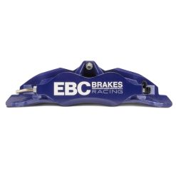 EBC Racing 01-07 Acura RSX Type-S 2.0L Blue Apollo-4 Calipers 330mm Rotors Front Big Brake Kit - Image 3