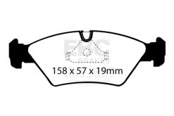 EBC 85-86 BMW 524 TD 2.4 TD (E28) Ultimax2 Front Brake Pads