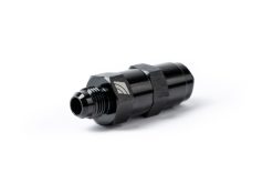 Alternative view of AMS Performance 5/16 Quick Connect to -6AN Inline Fuel Pulsation Damper