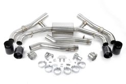 Dinan 20-26 BMW X5 M/X6 M (F95/F96) Valved Axleback Exhaust System - Black Tips