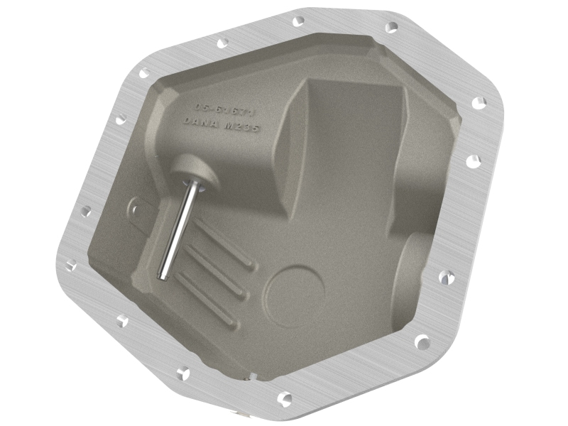 aFe POWER Pro Series Front Diff Cover Black w/ Machined Fins Ford F-250/350 23-26 (Dana M235) - Image 5