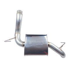 Alternative view of Injen 18-20 Jeep Wrangler JL V6-3.6L & L4-2.0L(t) High Tuck Axle Back Exhaust