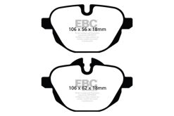 Alternative view of EBC 14+ BMW i8 1.5 Turbo/Electric Yellowstuff Rear Brake Pads