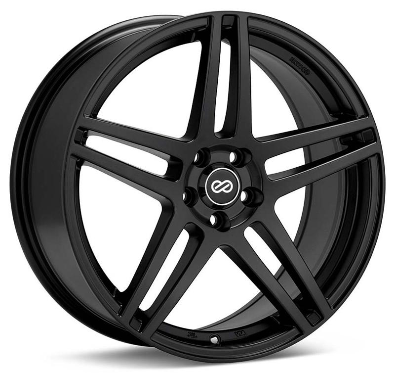 Enkei RSF5 16x7 38mm Offset 5x114.3 Bolt Pattern Matte Black Wheel - Image 2