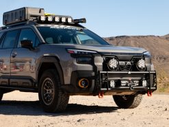aFe POWER 2026 Subaru Outback Wilderness (BU) H4-2.4L (t) Terra Guard Bull Bar w/ Winch Mount - Image 4