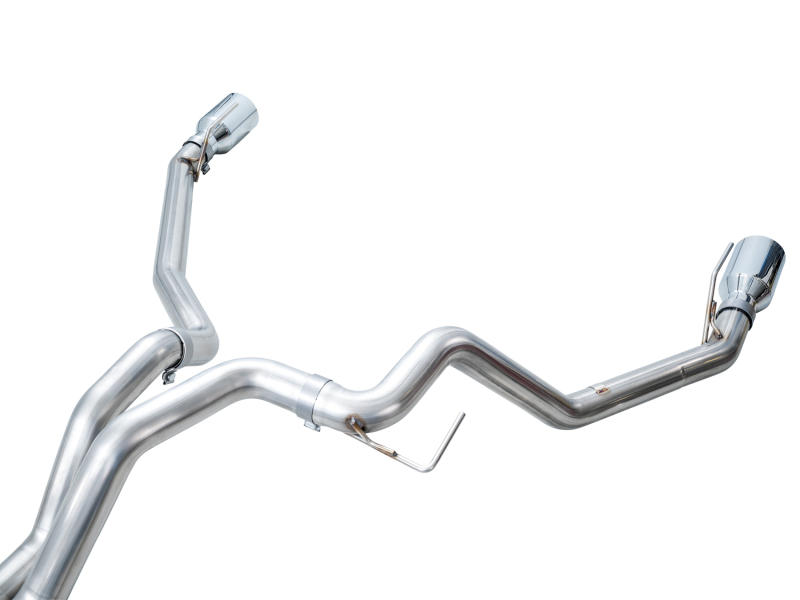 AWE 2024+ Ford Ranger Raptor 3.0L Switchpath Cat-Back Exhaust - Chrome Silver Tips - Image 15