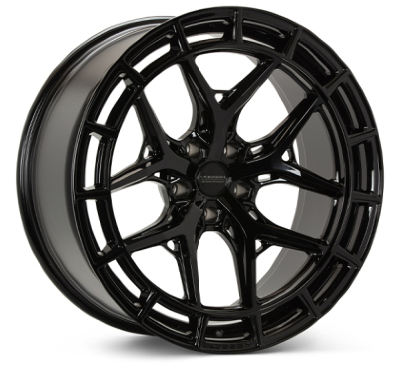 Vossen HFX-1 24x10 - 6x135 - ET25 - Deep Face - 87.1 - Gloss Black Wheel