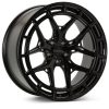 Vossen HFX-1 24x10 - 6x139.7 - ET25 - Deep Face - 106.1 - Tinted Gloss Black Wheel