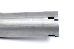 Alternative view of Dinan 17-21 BMW M240i (F22) High Flow Mid-Pipe - 3.25in - Stainless Steel