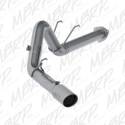 MBRP 17-19 Ford F-250/350/450 6.7L 4in Filter Back Single Tip Side Exit T409 Exhaust System - Image 3
