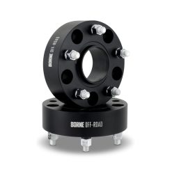 Mishimoto Wheel Spacers - 5x139.7 - 77.8CB - 50 - M14 - Black