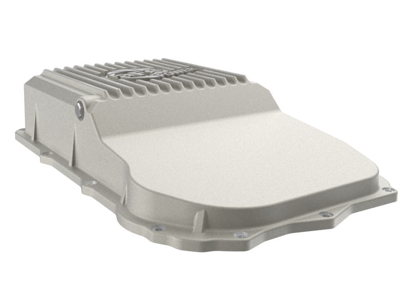 aFe POWER 18-25 Jeep Wrangler (JL) 850RE/8HP70/8HP75 Transmission Pan - Raw w/ Machined Fins - Image 6