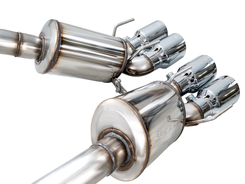 AWE Tuning 09-13 Chevrolet Corvette 6.2L Touring Edition Axle-Back Exhaust w/ Chrome Silver Tips - Image 9