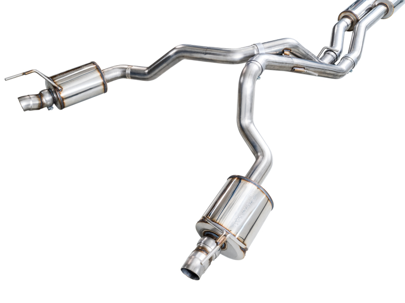 AWE Tuning 2021+ Cadillac Escalade 6.2L 0FG Dual Exit Exhaust System (Reuses OE Tips) - Image 16
