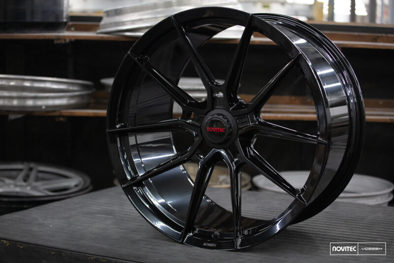 Vossen x Novitec NF10 21x10 - 5x114.3 BP - ET32 - Gloss Black Ferrari 812 Superfast/GTS Front Wheel - Image 2