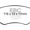 EBC 92-93 Toyota Pick-Up Extra Cab Greenstuff Front Brake Pads