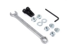 Dinan 92-99 BMW 323i/325i/328i/M3 (E36) Brushed Aluminum w/Carbon Inlays Shock Tower Brace - Rear - Image 6