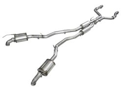 AWE Tuning 2021+ Ford Explorer Tremor 3.0TT 0FG Dual Rear Exit Exhaust w/ Bash Guard