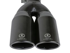 aFe Takeda 304 Stainless Steel Clamp-on Exhaust Tip Black 2-1/2ininlet x 3-1/2in Outlet X 12in L - Image 4