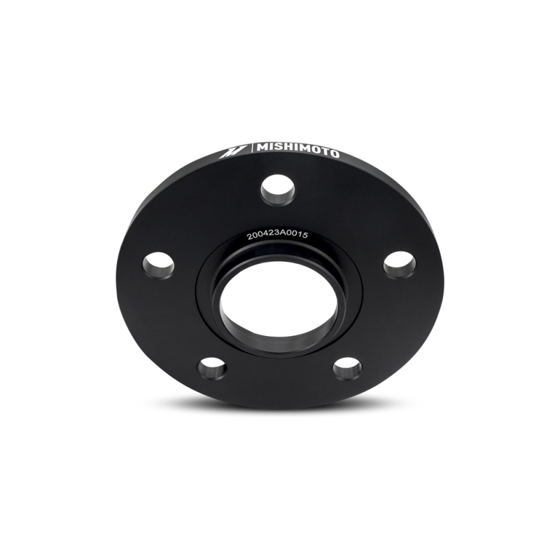 Mishimoto Wheel Spacers - 5x120 - 64.1 CB - M14 x1.5 - 15mm - BK - Image 3