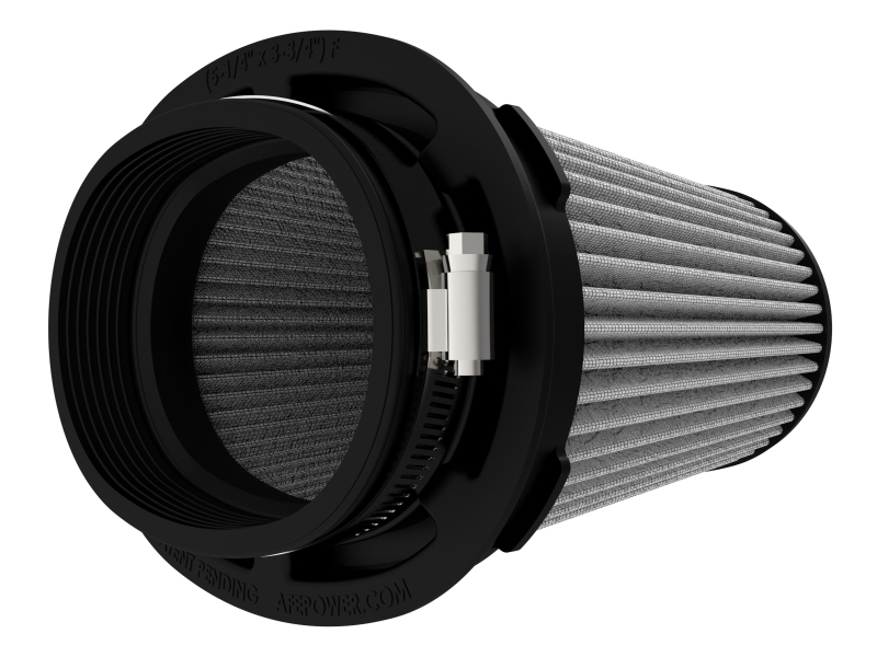 aFe Momentum Intake Filter w/Pro DRY S (5-1/4x3-3/4)IN F x(7-3/8x5-7/8)IN B x(4-1/2x4)IN Tx6-3/4IN - Image 4