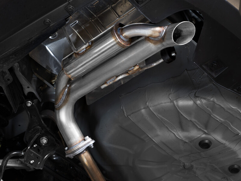 aFe Takeda 2-1/2in 304 Stainless Steel Axle-Back Hi-Tuck Exhaust System Subaru Outback 20-26 H4-2.4L - Image 3