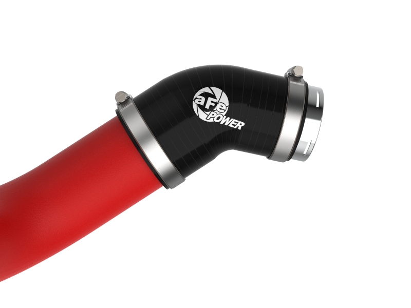 aFe 23-25 GM Colorado/Canyon L4-2.7L (t) BladeRunner Aluminum Hot & Cold Charge Pipe Kit - Red - Image 5