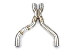 Alternative view of Dinan 18-23 BMW M5 (F90) Resonator Delete Kit - 3.25in - Stainless Steel