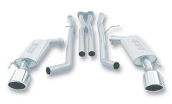 Borla 05-06 Pontiac GTO Coupe 2dr 6.0L 8cyl AT/MT 4spd/6spd RWD SS Catback Exhaust w/ inXin Pipe - Image 3