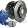 EBC S6 Kits Bluestuff Pads and GD Rotors