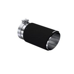 MBRP Universal Carbon Fiber Tip 6in OD/5in Inlet/12in L - Angle Cut Tip