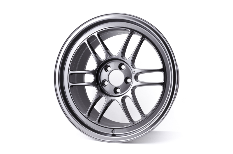 Enkei RPF1 17x9 5x100 35mm Offset 73mm Bore Dark Silver Wheel - Image 2