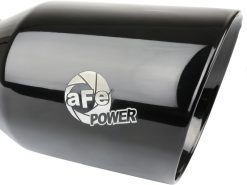 aFe MACH Force-Xp Universal Exhaust Tip 3 IN Inlet x 4-1/2 IN Outlet x 9 IN L- Black Tip - Image 5